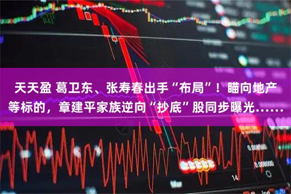 天天盈 葛卫东、张寿春出手“布局”！瞄向地产等标的，章建平家族逆向“抄底”股同步曝光……